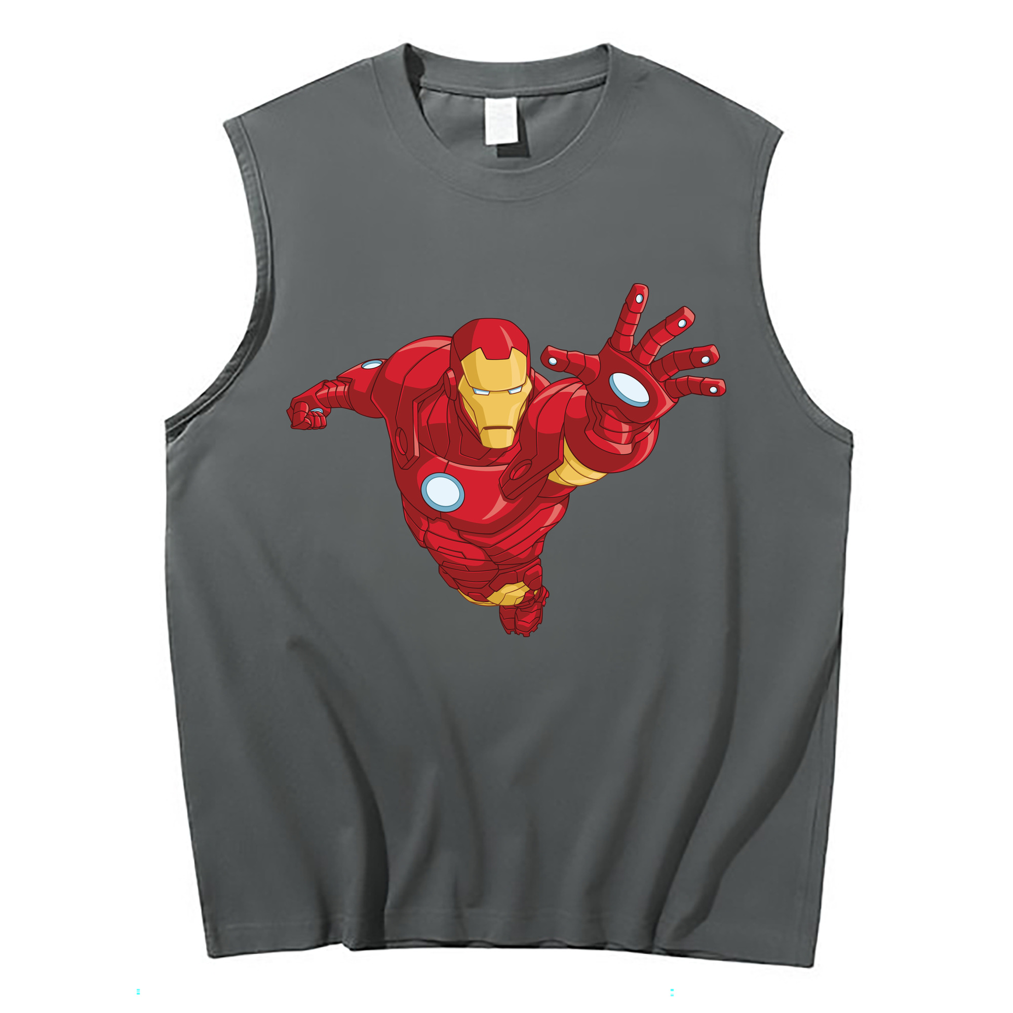 （画像用） アベンジャーズ The Avengers コットン100％タンクトップ（フロントプリント）